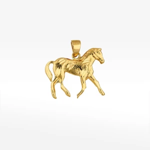 Zawieszka ze złota koń Filipowicz