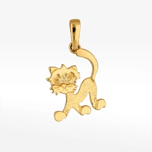 Zawieszka ze złota kot Filipowicz