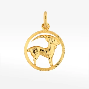 Zawieszka ze złota koziorożec Filipowicz