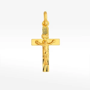 Zawieszka ze złota krzyżyk Filipowicz