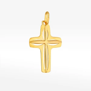 Zawieszka ze złota krzyżyk Filipowicz