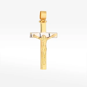 Zawieszka ze złota krzyżyk Filipowicz