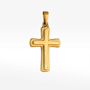 Zawieszka ze złota krzyżyk Filipowicz