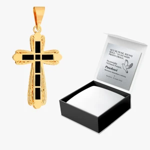 Zawieszka ze złota krzyżyk Filipowicz