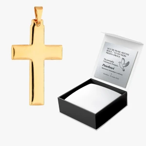 Zawieszka ze złota krzyżyk Filipowicz