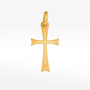 Zawieszka ze złota krzyżyk Filipowicz