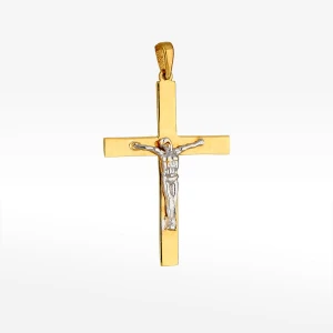 Zawieszka ze złota krzyżyk Filipowicz