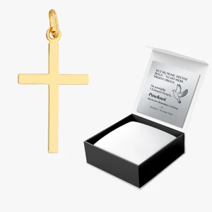 Zawieszka ze złota krzyżyk Filipowicz