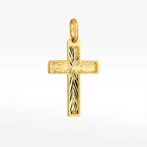 Zawieszka ze złota krzyżyk Filipowicz