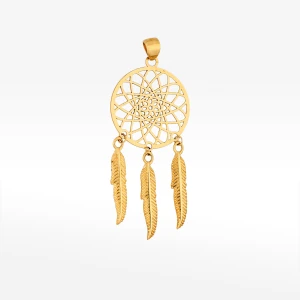 Zawieszka ze złota łapacz snów Filipowicz