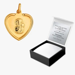 Zawieszka ze złota medalik Filipowicz