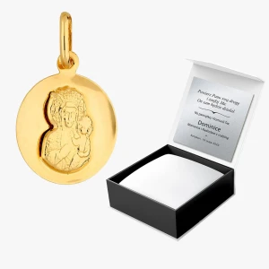 Zawieszka ze złota medalik Filipowicz