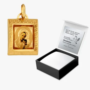 Zawieszka ze złota medalik Filipowicz