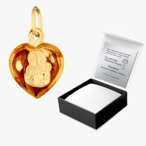 Zawieszka ze złota medalik Filipowicz