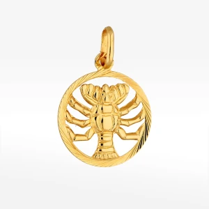 Zawieszka ze złota rak Filipowicz