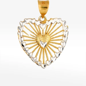 Zawieszka ze złota serce Filipowicz