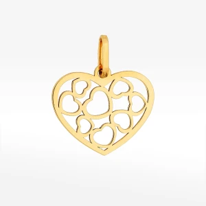 Zawieszka ze złota serce Filipowicz