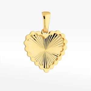 Zawieszka ze złota serce Filipowicz