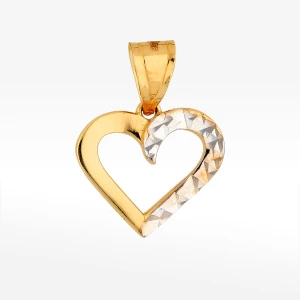 Zawieszka ze złota serce Filipowicz