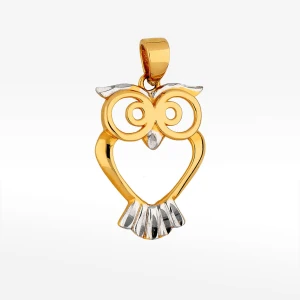 Zawieszka ze złota sowa Filipowicz