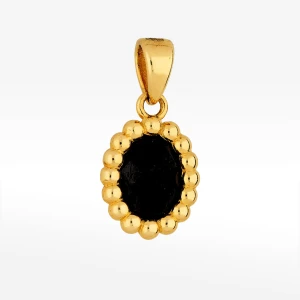 Zawieszka ze złota z czarną cyrkonią Filipowicz