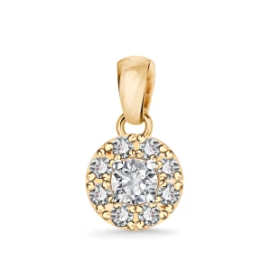 Zawieszka złota z diamentami - Metropolitan Metropolitan - Biżuteria YES