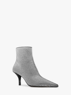 Zdobione botki Selina Michael Kors CZARNY (Czarny)