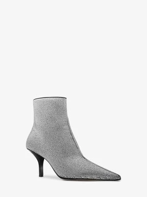 Zdobione botki Selina Michael Kors CZARNY (Czarny)