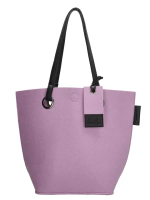 ZEBRA Shopper bag "Natural" w kolorze fioletowym - 39,5 x 50 x 23 cm rozmiar: onesize