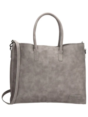 ZEBRA Torebka "Lisa XL" w kolorze jasnobrązowo-szarym - 40 x 30 x 15 cm rozmiar: onesize