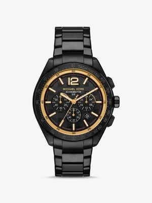 Zegarek Accelerator 2.0 z dużą kopertą w czarnym kolorze Michael Kors