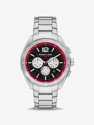 Zegarek Accelerator 2.0 z dużą kopertą w srebrnym kolorze Michael Kors
