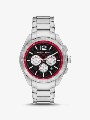 Zegarek Accelerator 2.0 z dużą kopertą w srebrnym kolorze Michael Kors