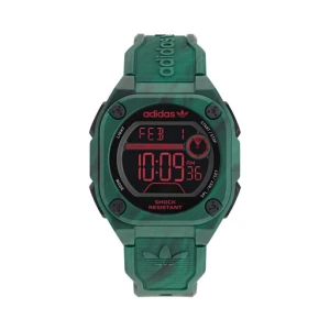Zegarek adidas Originals City Tech Two GRFX AOST23573 Zielony