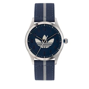 Zegarek adidas Originals Code Four Watch AOSY23041 Srebrny
