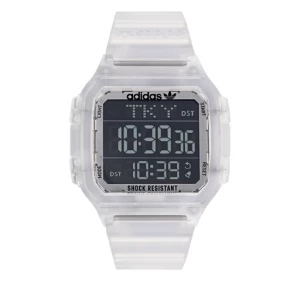 Zegarek adidas Originals Digital One GMT AOST22049 Biały