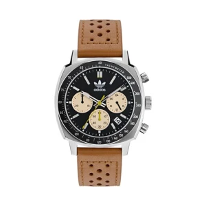 Zegarek adidas Originals Master Originals One Chrono AOFH23576 Brązowy