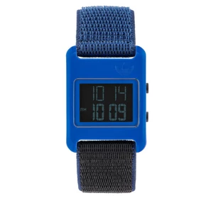 Zegarek adidas Originals Retro Pop Digital Watch AOST23066 Niebieski