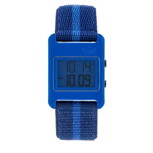 Zegarek adidas Originals Retro Pop Digital Watch AOST23070 Niebieski