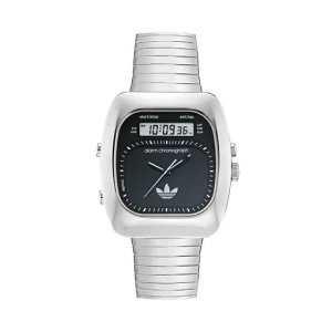 Zegarek adidas Retro Wave Three Chronograph AOSY25013 Srebrny