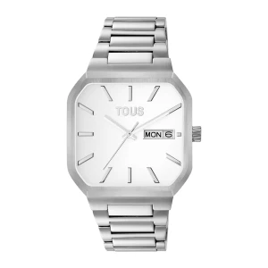 Zegarek Analogowy Z Bransoletą Z Czarnej Stali Ip Lit - Tous