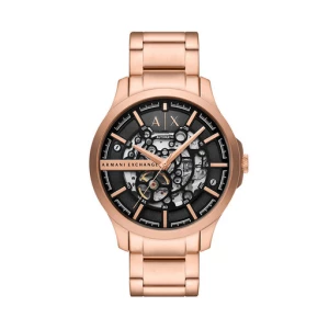 Zegarek Armani Exchange Hampton Automatic AX2456 Złoty