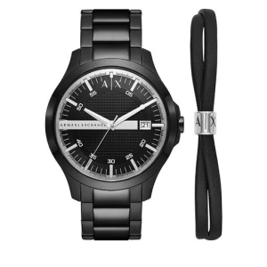 Zegarek Armani Exchange Hampton AX7134SET Czarny