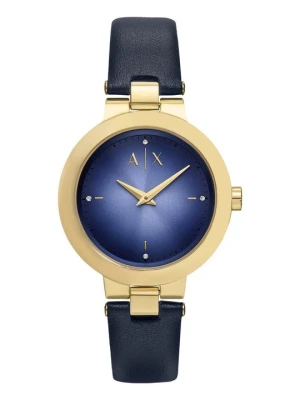Zegarek Armani Exchange niebieski