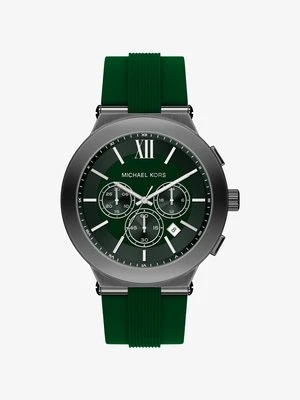 Zegarek Billie z dużą kopertą w kolorze grafitowym i silikonowym paskiem Michael Kors
