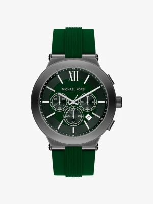 Zegarek Billie z dużą kopertą w kolorze grafitowym i silikonowym paskiem Michael Kors