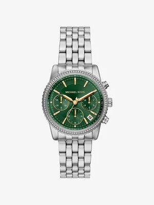 Zegarek Bryant w srebrnym kolorze z kryształkami pavé Michael Kors