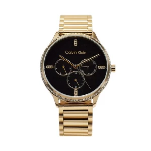 Zegarek Calvin Klein Dress 25200371 Złoty