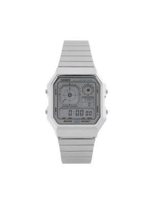 Zegarek Casio A130WE-7AEF Srebrny