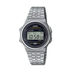 Zegarek Casio A171WE-1AEF Srebrny